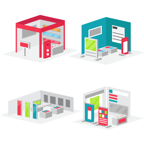 thi công thiết kế booth sự kiện lumo media event tại tây ninh